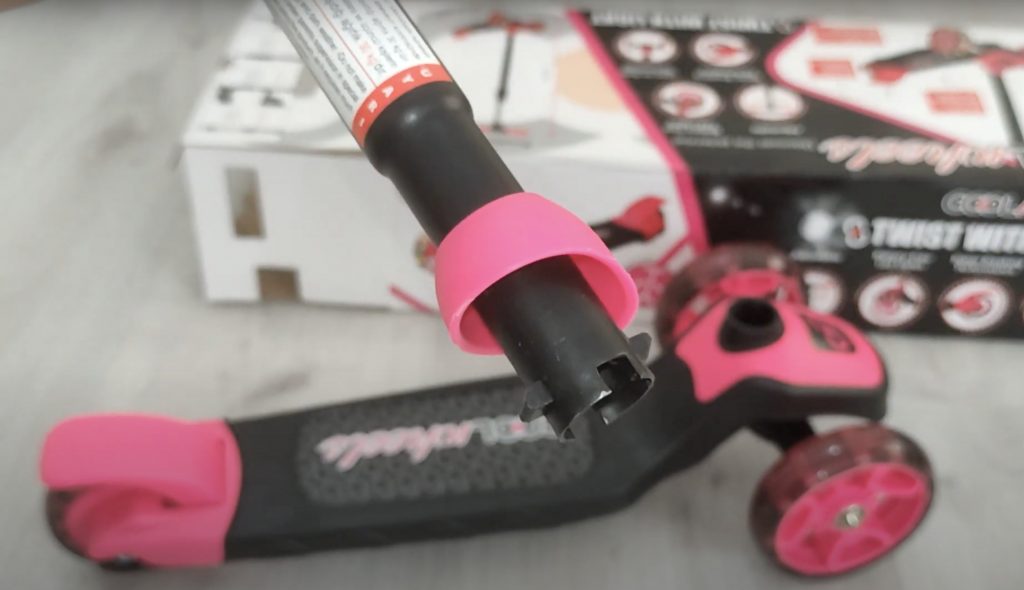 Cool Wheels Twist 3 Tekerlekli Scooter gidon montaj