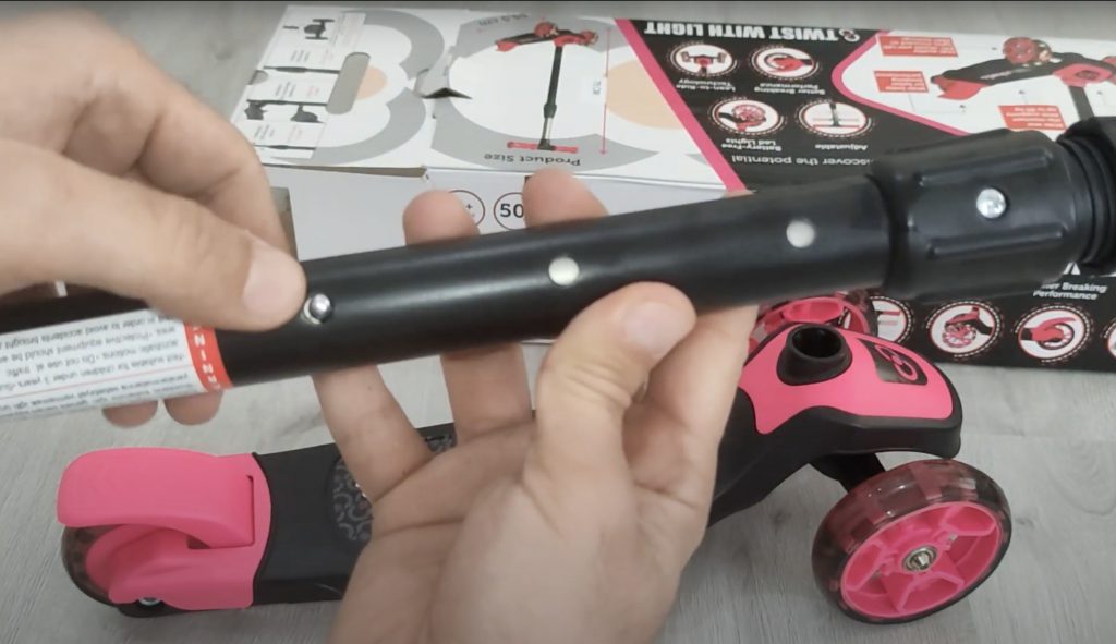Cool Wheels Twist 3 Tekerlekli Scooter gidon yukseklik ayari
